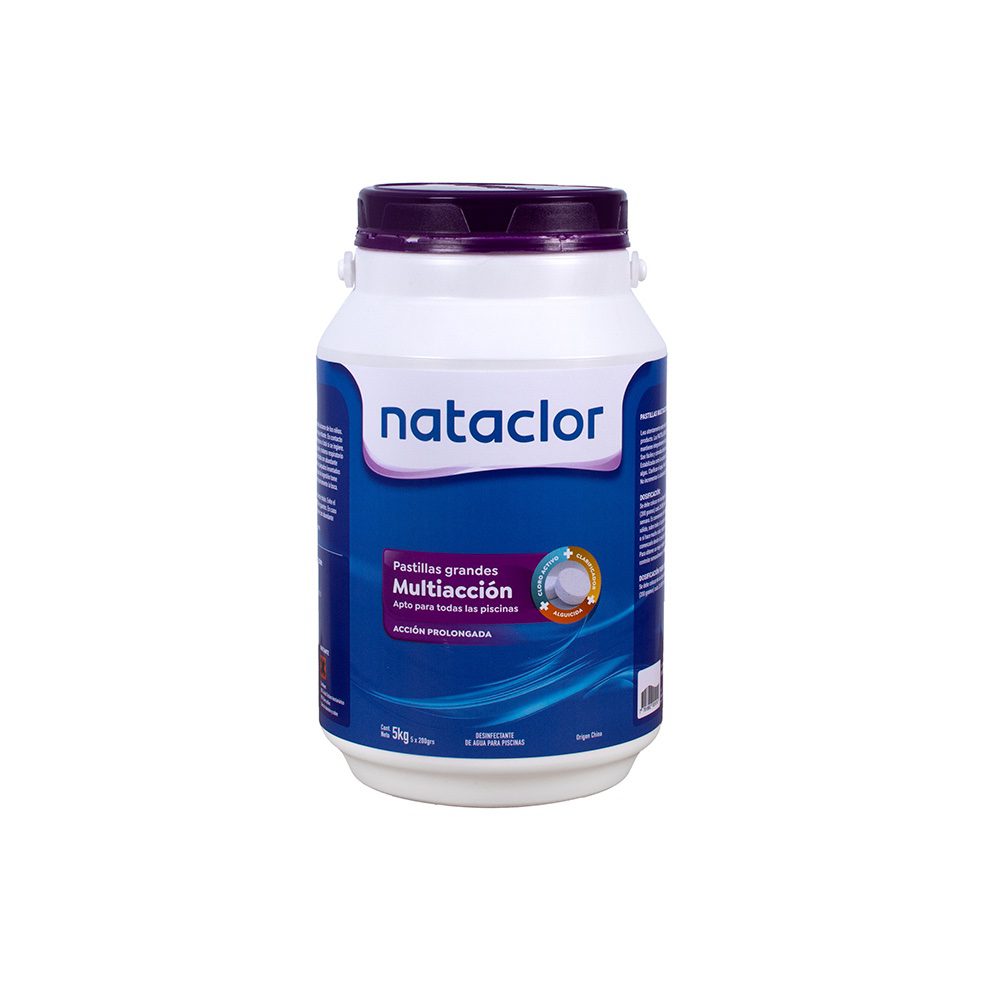 Pastillas Multiacción Nataclor 200gr x 5Kg