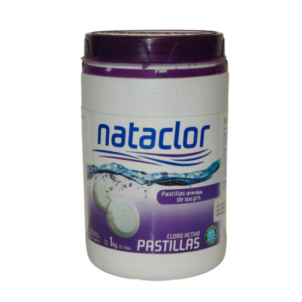 pastillas multiaccion grandes nataclor 1 kilo